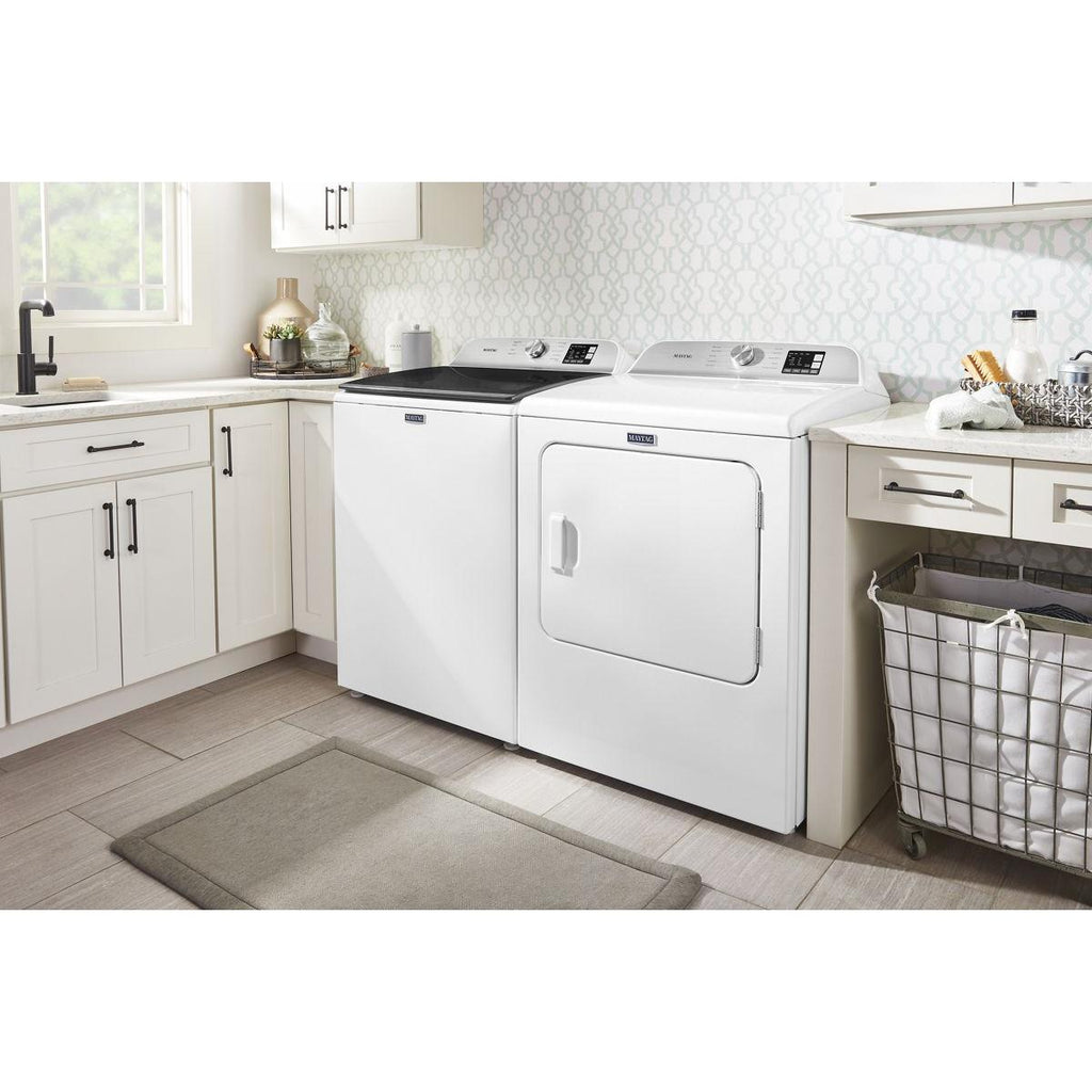  Maytag 7.0 cu. ft. Electric Dryer with Advanced Moisture Sensing MED6200KW IMAGE 4