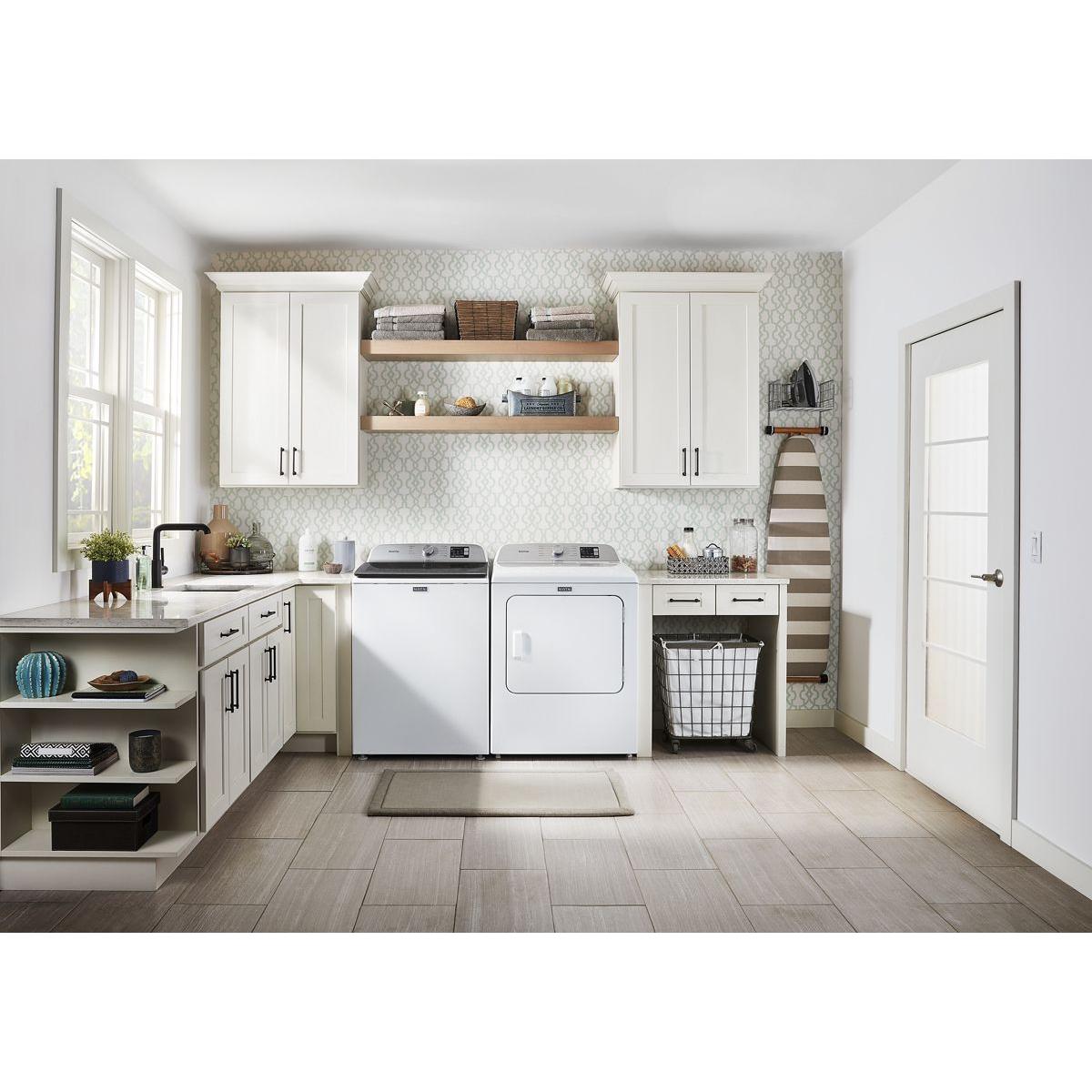  Maytag 7.0 cu. ft. Electric Dryer with Advanced Moisture Sensing MED6200KW IMAGE 5