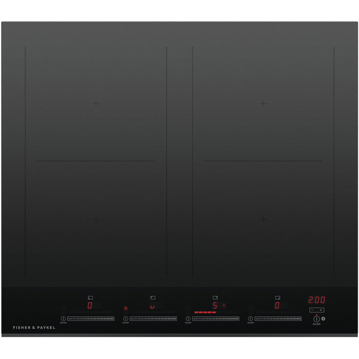  Fisher & Paykel 24-inch Built-in Electric Induction Cooktop with 4 Cooking Zones CI244DTB4 IMAGE 1