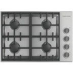  Fisher & Paykel 30-inch Built-in Gas Cooktop with 4 Burners CDV3-304-L IMAGE 1