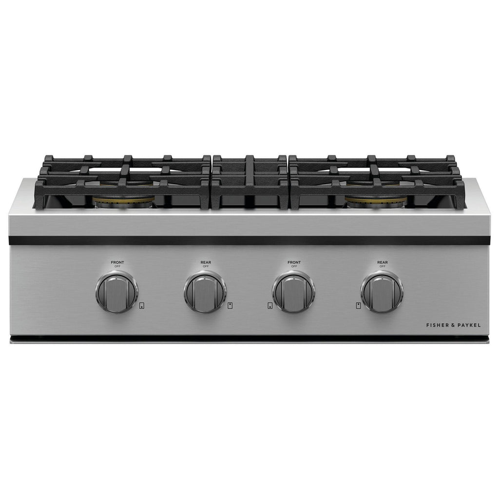  Fisher & Paykel 30-inch Built-in Gas Rangetop with 4 Burners CPV3-304-L IMAGE 1