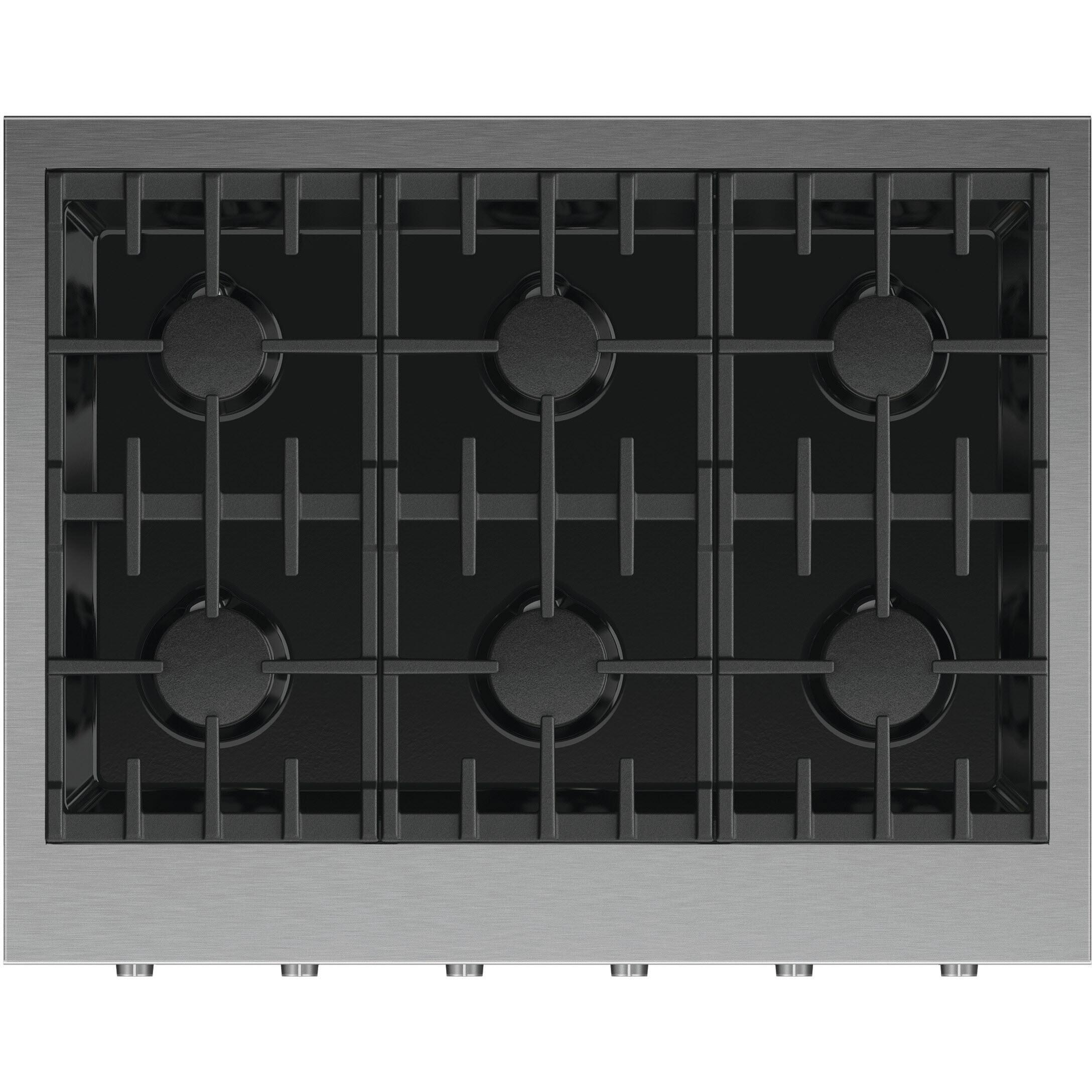  Fisher & Paykel 36-inch Built-in Gas Rangetop with 6 Burners CPV3-366-L IMAGE 2