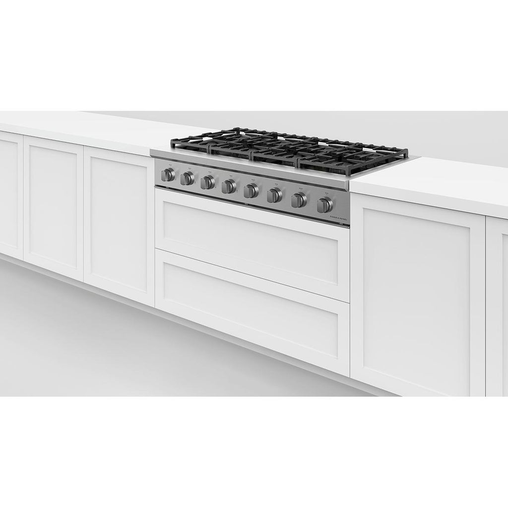  Fisher & Paykel 48-inch Built-in Gas Rangetop with 8 Burners CPV3-488-N IMAGE 4
