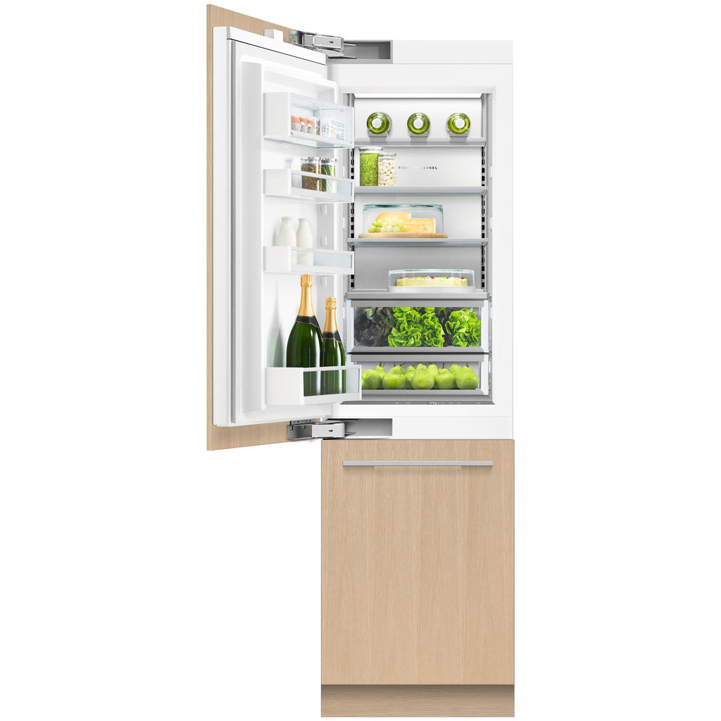  Fisher & Paykel 24-inch, 12.1 cu. ft. Built-in Bottom Freezer Refrigerator with ActiveSmart™ RS2484WLUK1 IMAGE 3