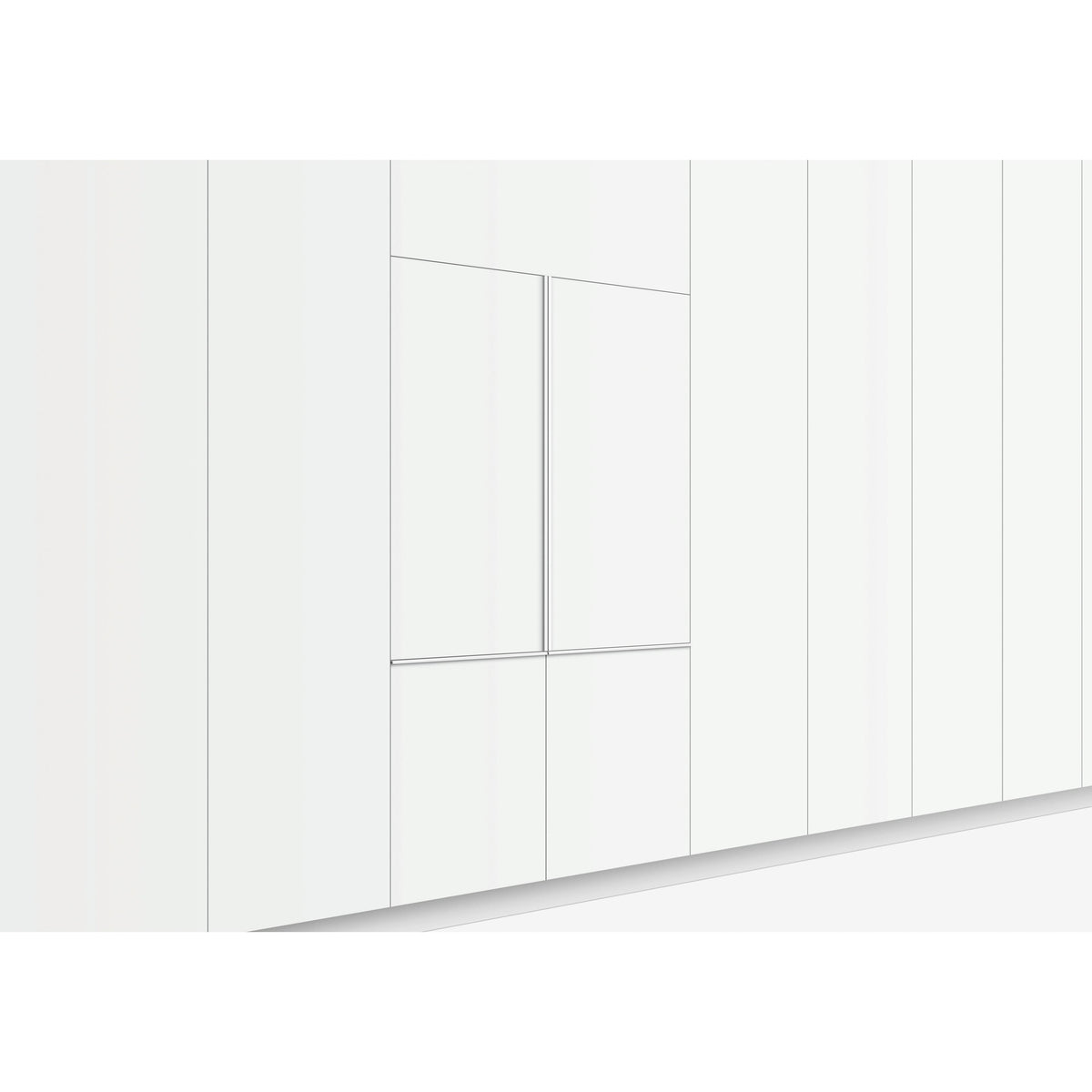  Fisher & Paykel 24-inch, 12.1 cu. ft. Built-in Bottom Freezer Refrigerator with ActiveSmart™ RS2484WLUK1 IMAGE 9