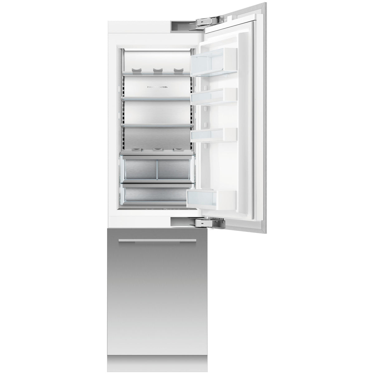 Fisher & Paykel 24-inch, 12.1 cu. ft. Built-in Bottom Freezer Refrigerator with ActiveSmart™ RS2484WRUK1 IMAGE 4