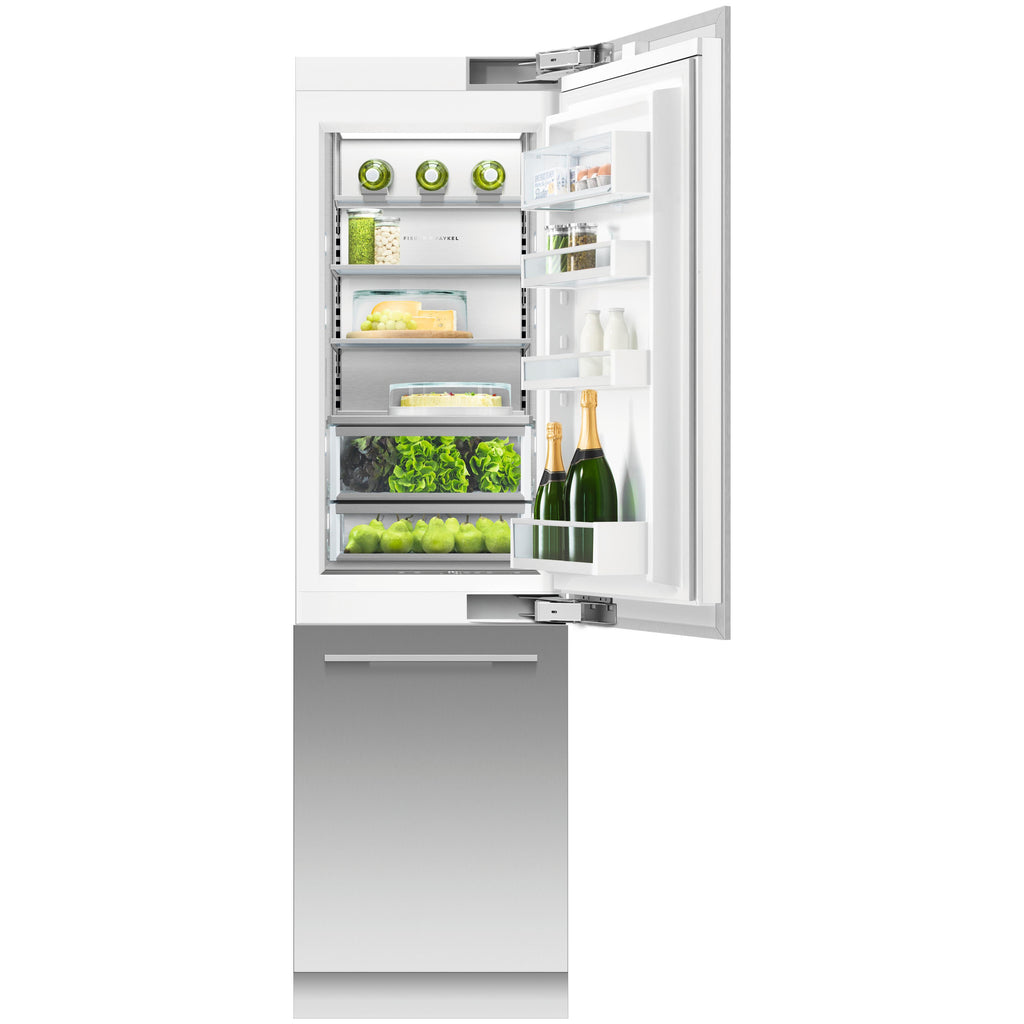  Fisher & Paykel 24-inch, 12.1 cu. ft. Built-in Bottom Freezer Refrigerator with ActiveSmart™ RS2484WRUK1 IMAGE 5