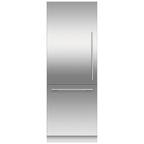  Fisher & Paykel 30-inch, 15.9 cu. ft. Built-in Bottom Freezer Refrigerator with ActiveSmart™ RS3084WLUK1 IMAGE 2