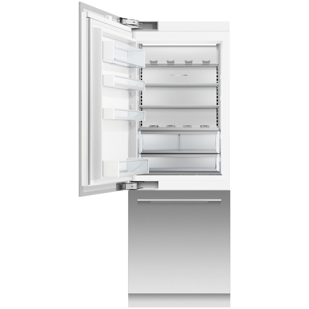  Fisher & Paykel 30-inch, 15.9 cu. ft. Built-in Bottom Freezer Refrigerator with ActiveSmart™ RS3084WLUK1 IMAGE 5