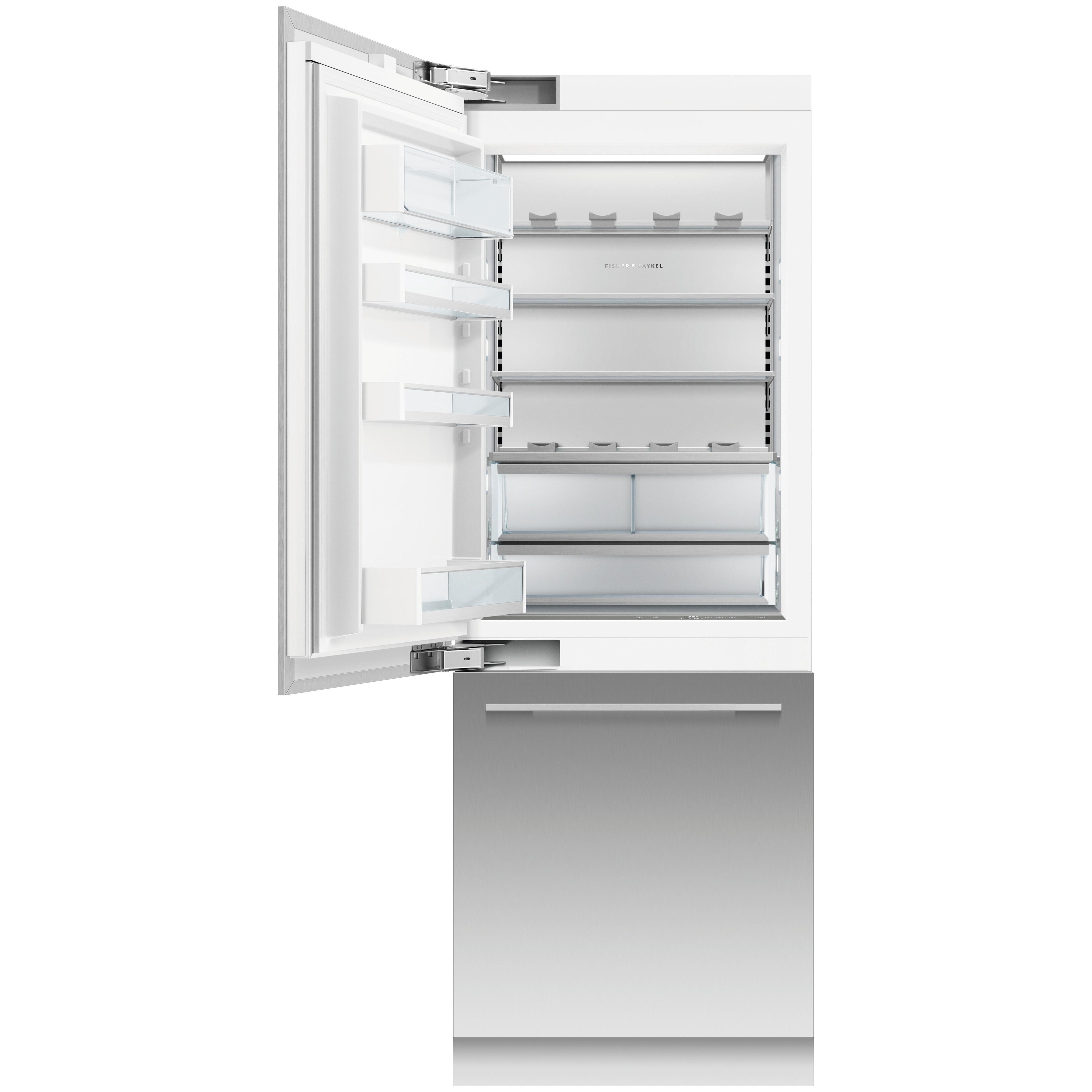  Fisher & Paykel 30-inch, 15.9 cu. ft. Built-in Bottom Freezer Refrigerator with ActiveSmart™ RS3084WLUK1 IMAGE 5