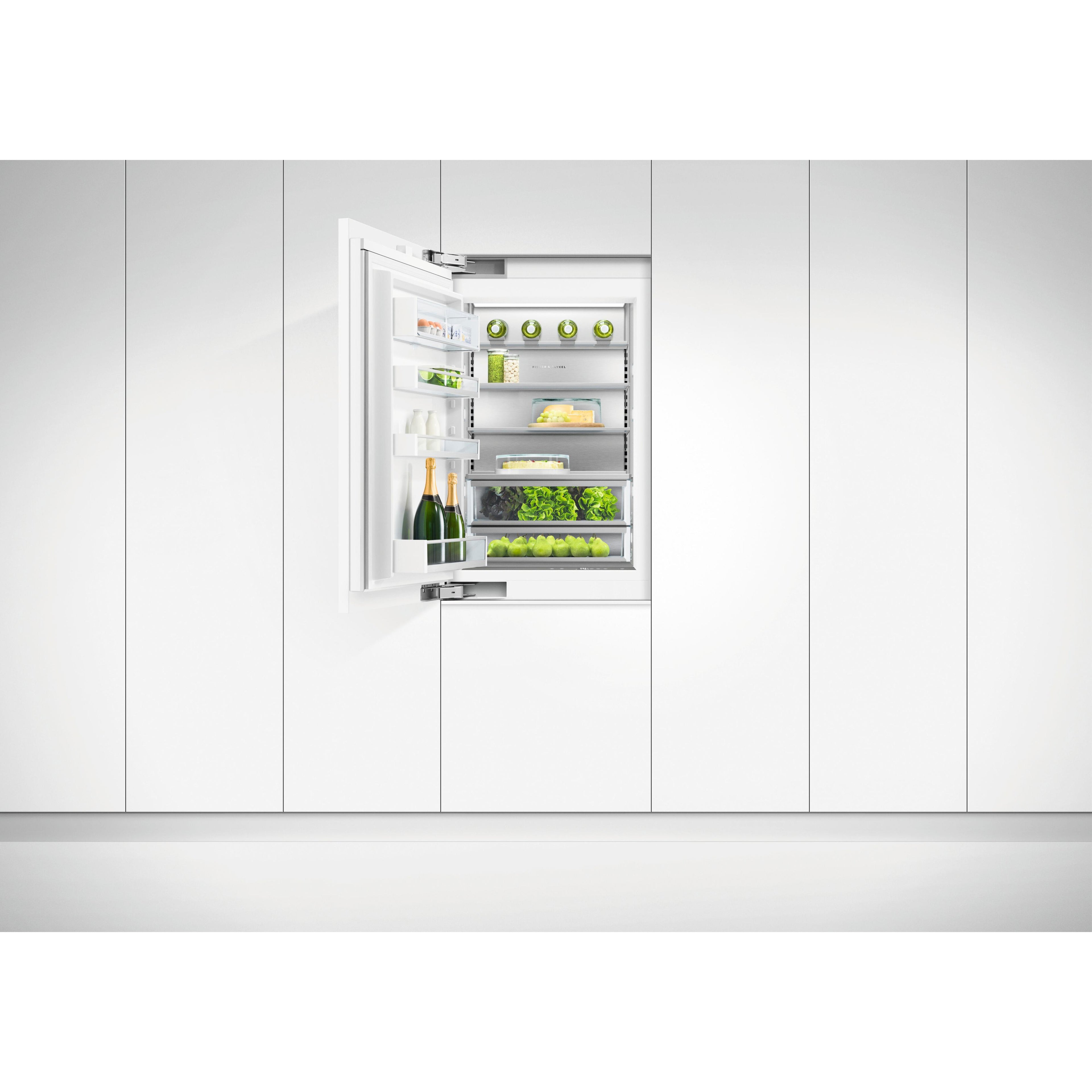  Fisher & Paykel 30-inch, 15.9 cu. ft. Built-in Bottom Freezer Refrigerator with ActiveSmart™ RS3084WLUK1 IMAGE 8