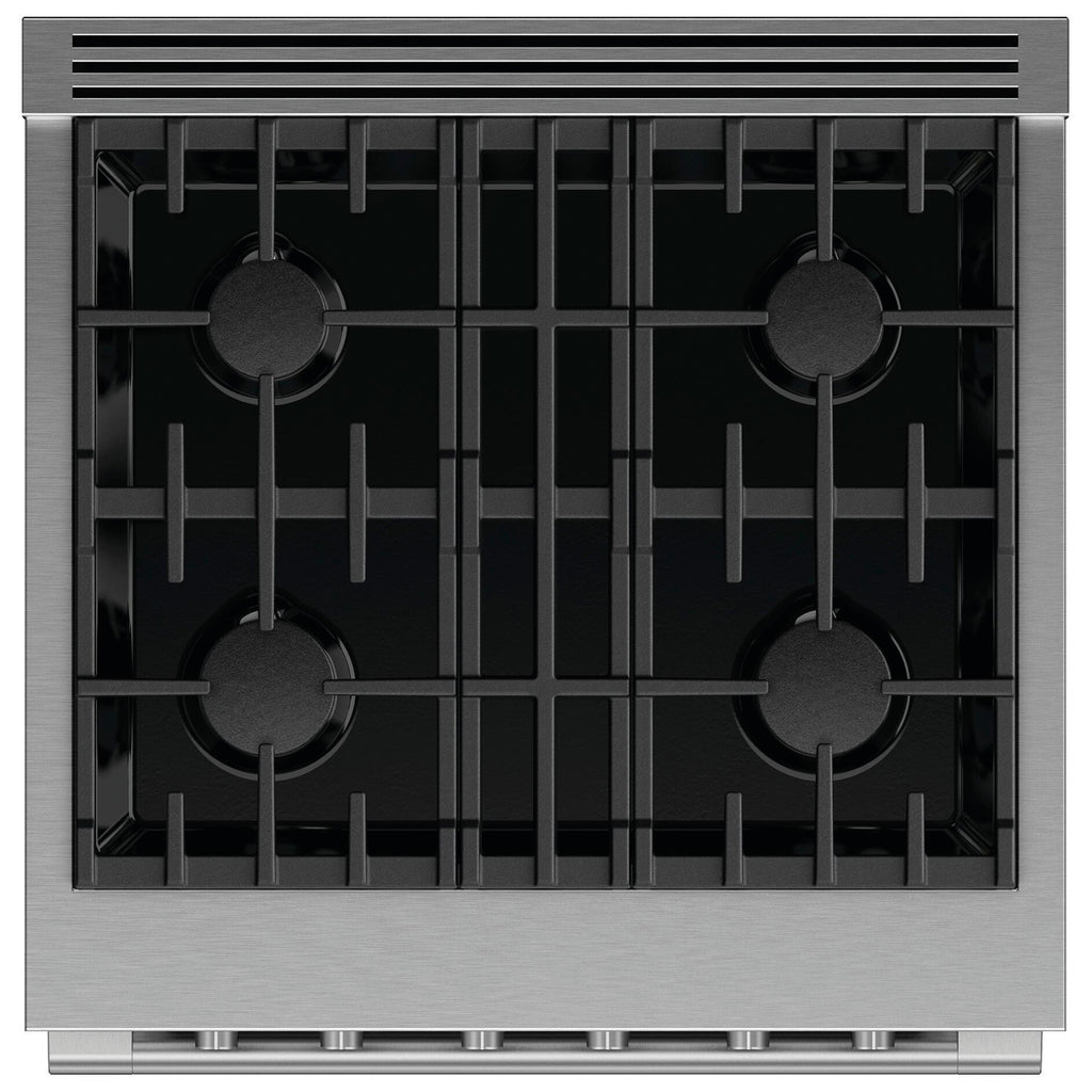  Fisher & Paykel 30-inch Freestanding Gas Range with Dual Flow Burners™ RGV3-304-L IMAGE 2