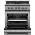  Fisher & Paykel 30-inch Freestanding Gas Range with Dual Flow Burners™ RGV3-304-L IMAGE 3