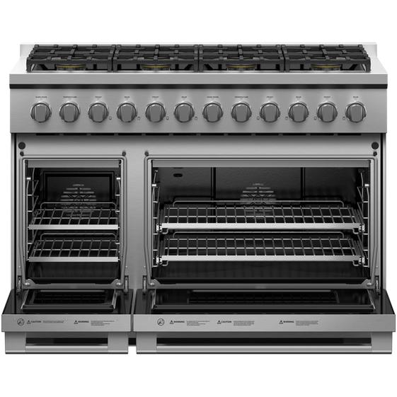  Fisher & Paykel 48-inch Freestanding Gas Range with Convection Technology RGV3-488-N IMAGE 2