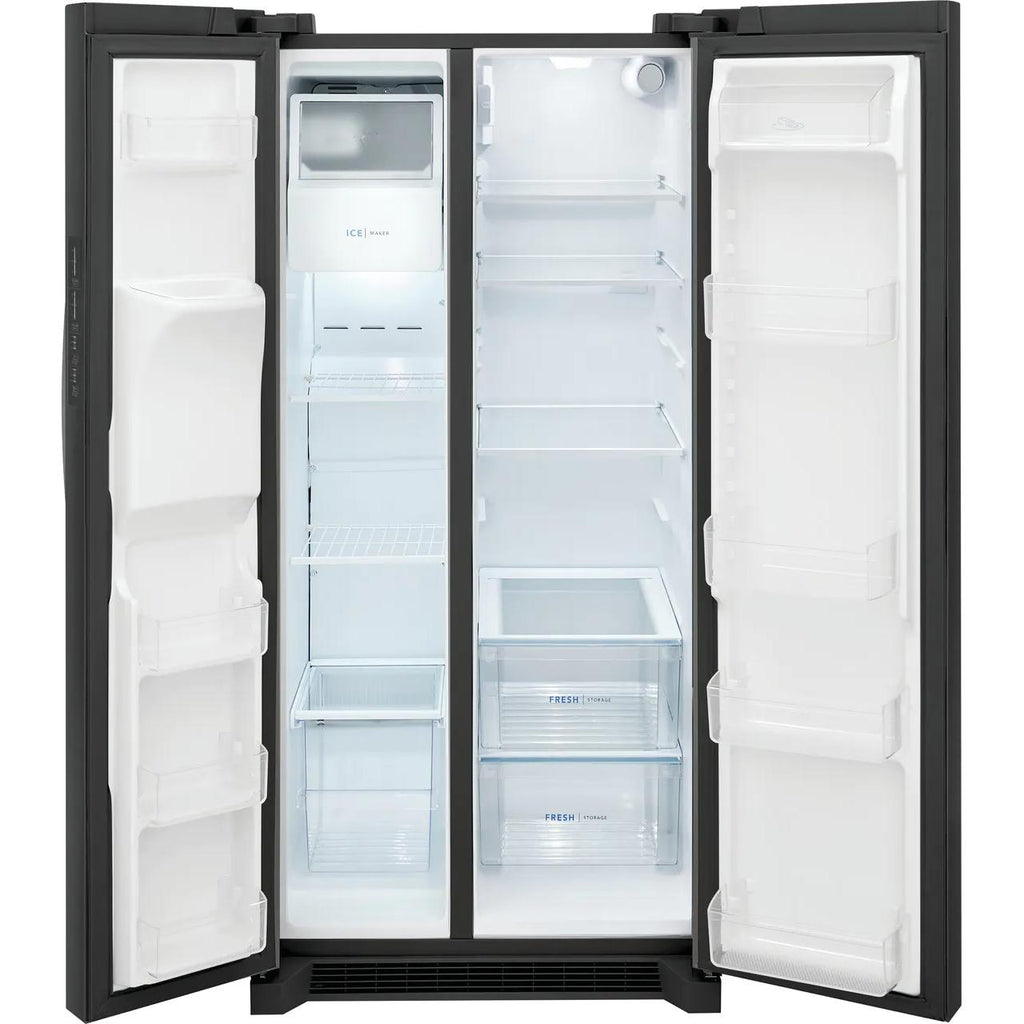  Frigidaire 33-inch, 22.2 cu.ft. Freestanding Side-by-Side Refrigerator with Ice and Water Dispensing System FRSS2323AD IMAGE 4