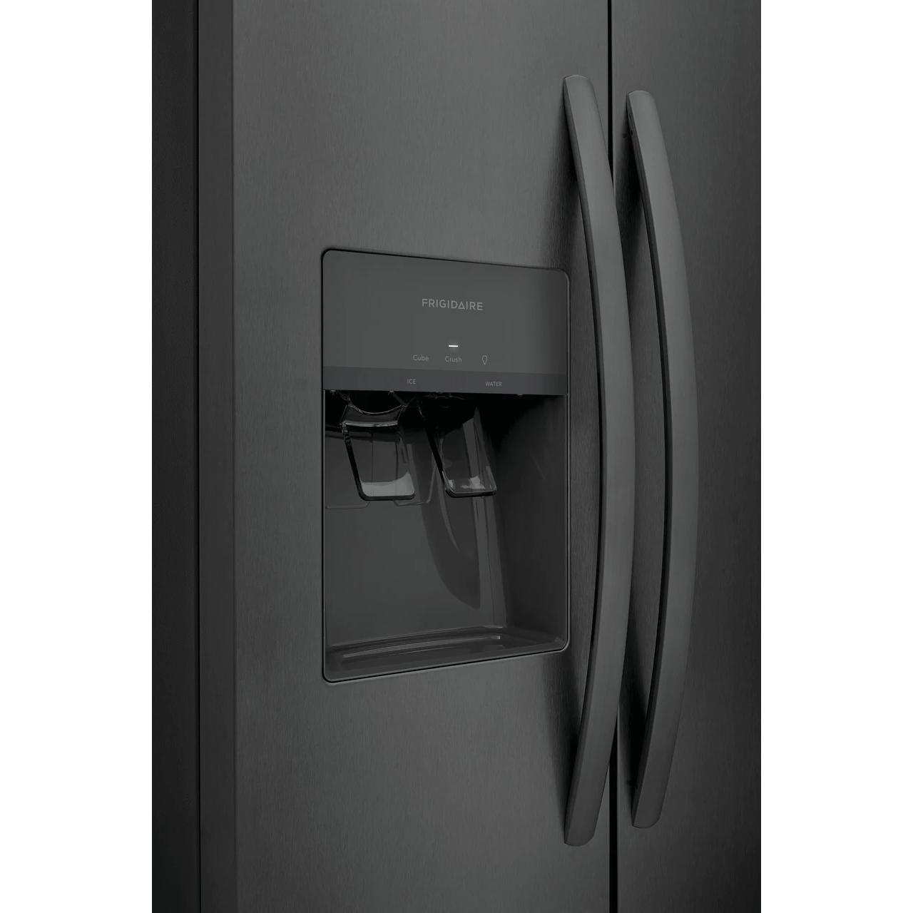  Frigidaire 33-inch, 22.2 cu.ft. Freestanding Side-by-Side Refrigerator with Ice and Water Dispensing System FRSS2323AD IMAGE 6