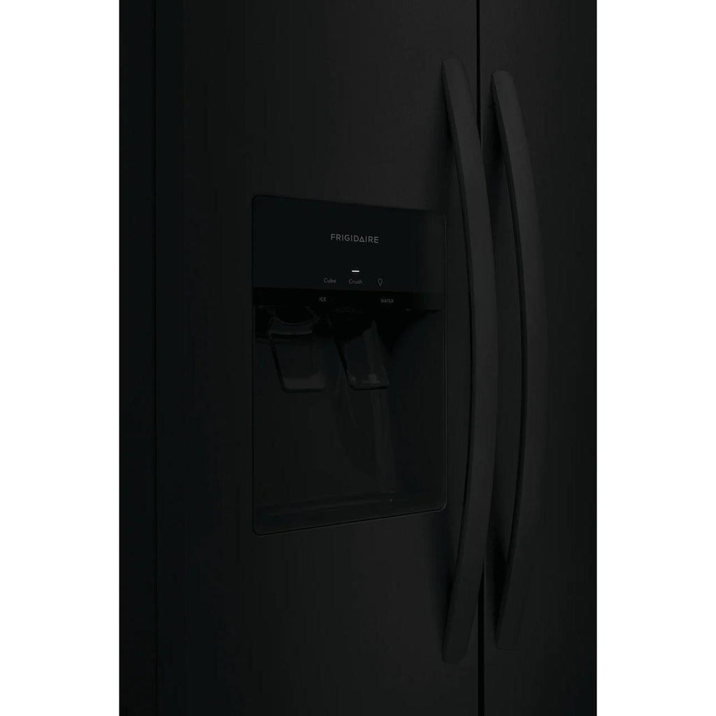  Frigidaire 33-inch, 22.2 cu.ft. Freestanding Side-by-Side Refrigerator with Ice and Water Dispensing System FRSS2323AB IMAGE 4