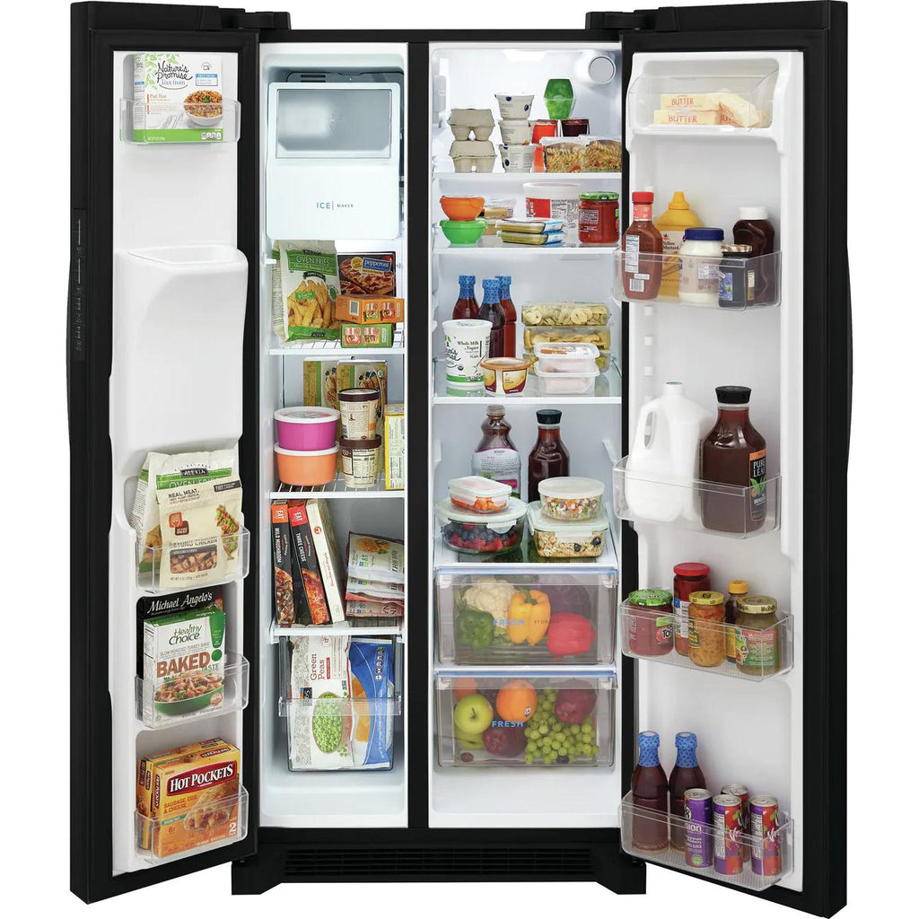  Frigidaire 33-inch, 22.2 cu.ft. Freestanding Side-by-Side Refrigerator with Ice and Water Dispensing System FRSS2323AB IMAGE 7
