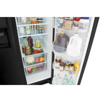  Frigidaire 36-inch, 25.6 cu.ft. Freestanding Side-by-Side Refrigerator with Ice and Water Dispensing System FRSS2623AB IMAGE 10