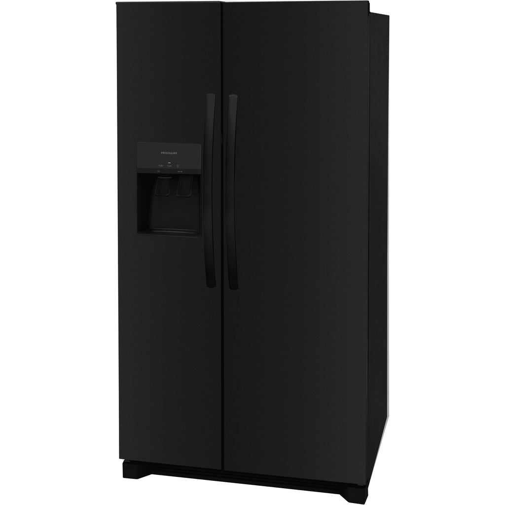 Frigidaire 36-inch, 25.6 cu.ft. Freestanding Side-by-Side Refrigerator with Ice and Water Dispensing System FRSS2623AB IMAGE 6