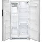 Frigidaire 36-inch, 25.6 cu.ft. Freestanding Side-by-Side Refrigerator with Ice and Water Dispensing System FRSS2623AW IMAGE 2