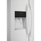  Frigidaire 36-inch, 25.6 cu.ft. Freestanding Side-by-Side Refrigerator with Ice and Water Dispensing System FRSS2623AW IMAGE 7
