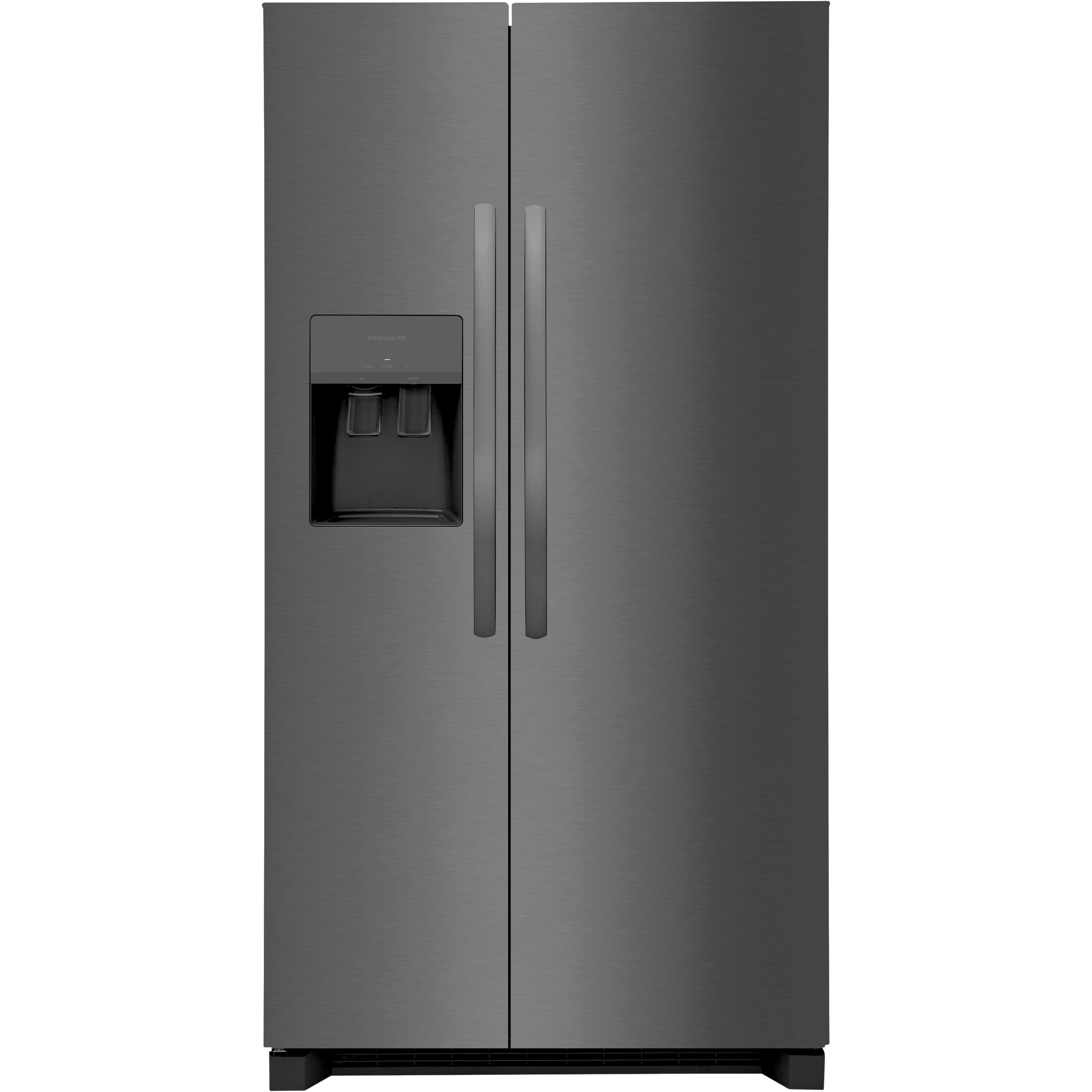  Frigidaire 36-inch, 25.6 cu.ft. Freestanding Side-by-Side Refrigerator with Ice and Water Dispensing System FRSS2623AD IMAGE 1