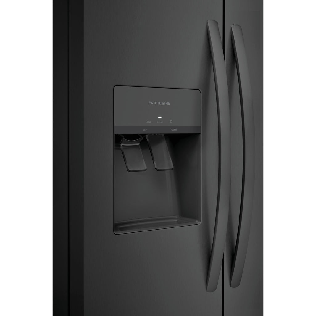  Frigidaire 36-inch, 25.6 cu.ft. Freestanding Side-by-Side Refrigerator with Ice and Water Dispensing System FRSS2623AD IMAGE 7