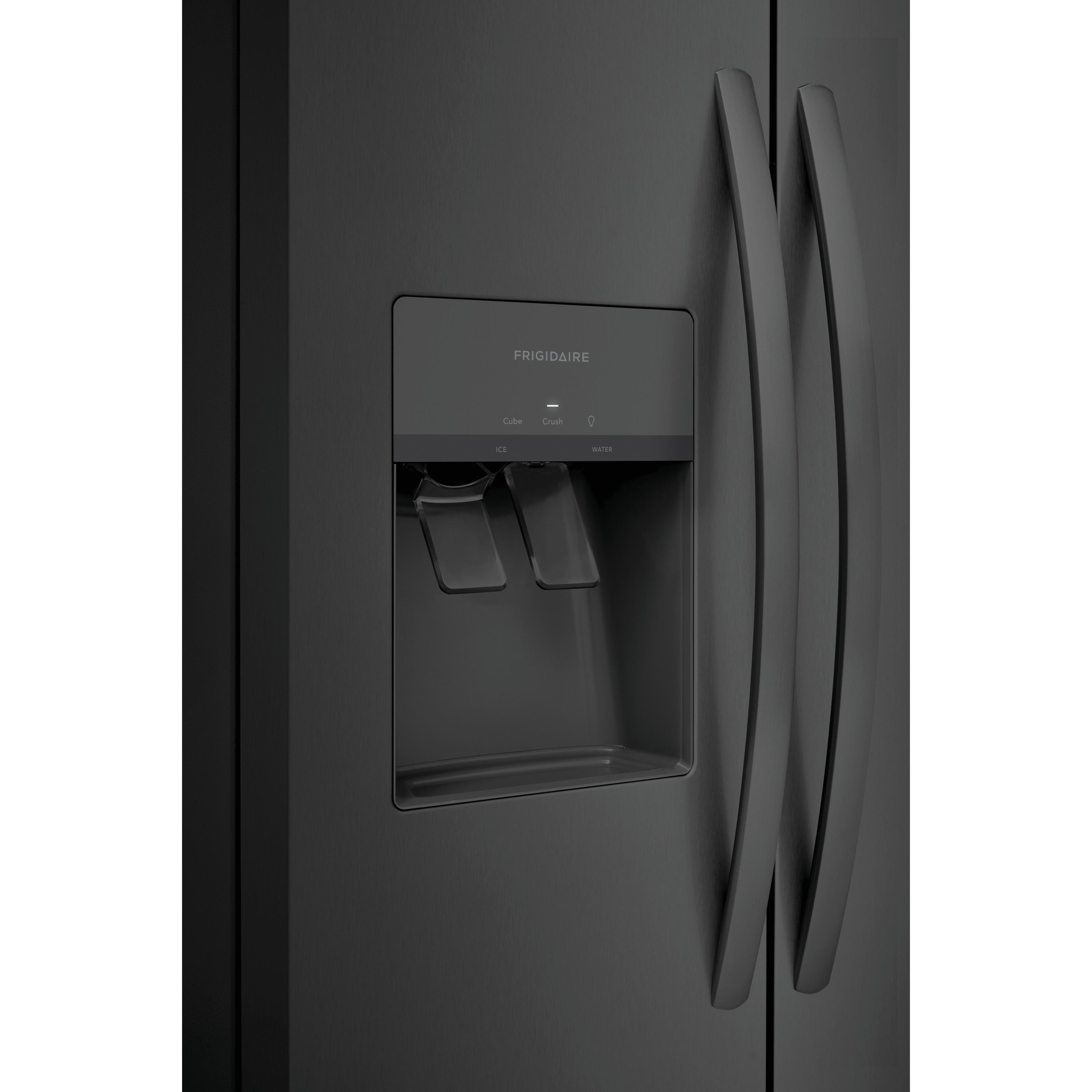  Frigidaire 36-inch, 25.6 cu.ft. Freestanding Side-by-Side Refrigerator with Ice and Water Dispensing System FRSS2623AD IMAGE 7