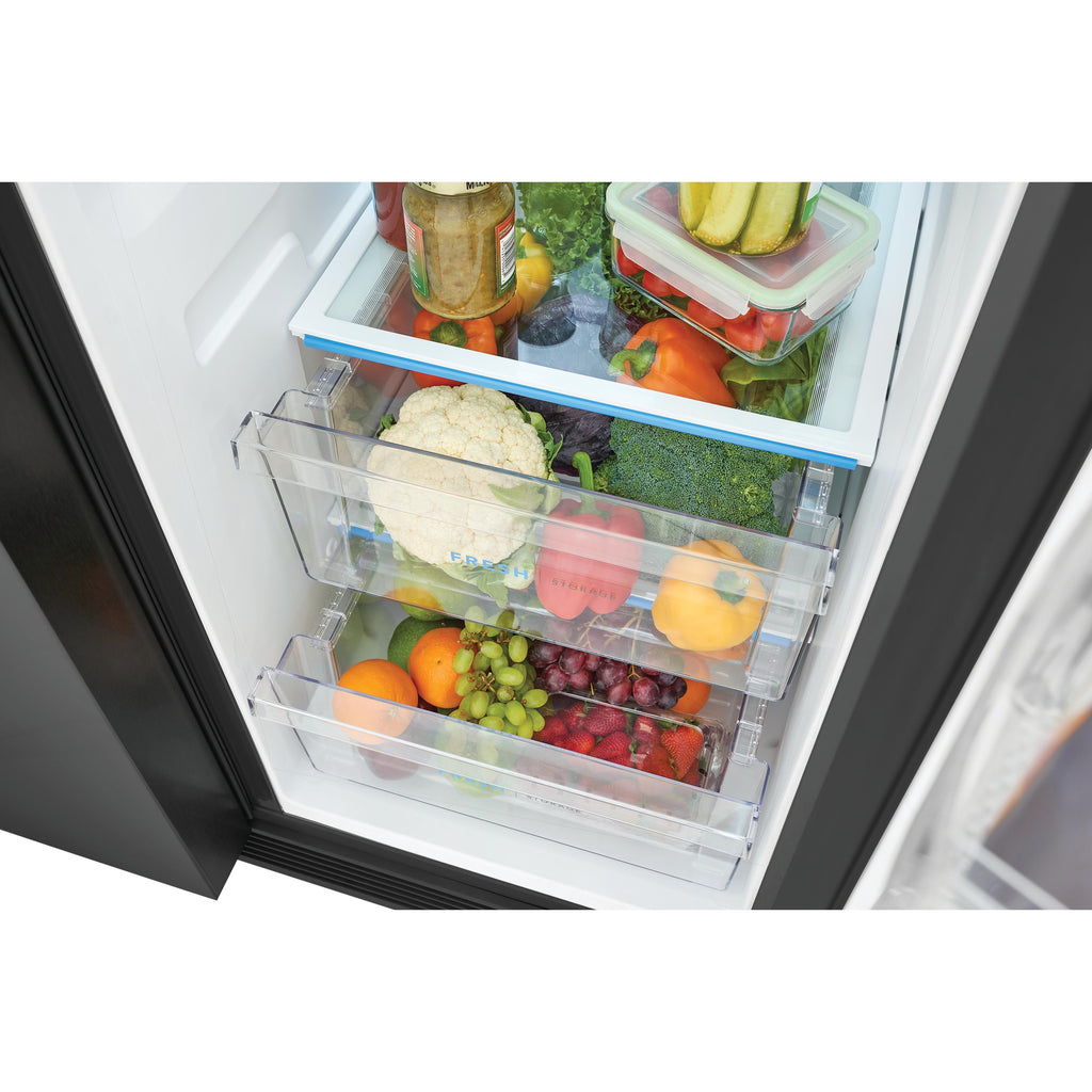 Frigidaire 36-inch, 25.6 cu.ft. Freestanding Side-by-Side Refrigerator with Ice and Water Dispensing System FRSS2623AD IMAGE 9