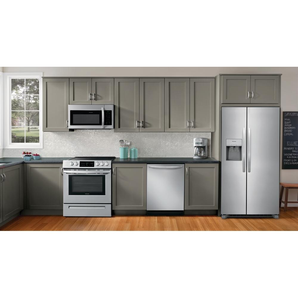  Frigidaire 36-inch, 25.6 cu.ft. Freestanding Side-by-Side Refrigerator with Ice and Water Dispensing System FRSS2623AS IMAGE 16