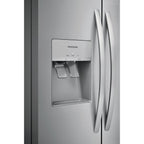  Frigidaire 36-inch, 25.6 cu.ft. Freestanding Side-by-Side Refrigerator with Ice and Water Dispensing System FRSS2623AS IMAGE 4