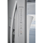  Frigidaire 36-inch, 25.6 cu.ft. Freestanding Side-by-Side Refrigerator with Ice and Water Dispensing System FRSS2623AS IMAGE 5