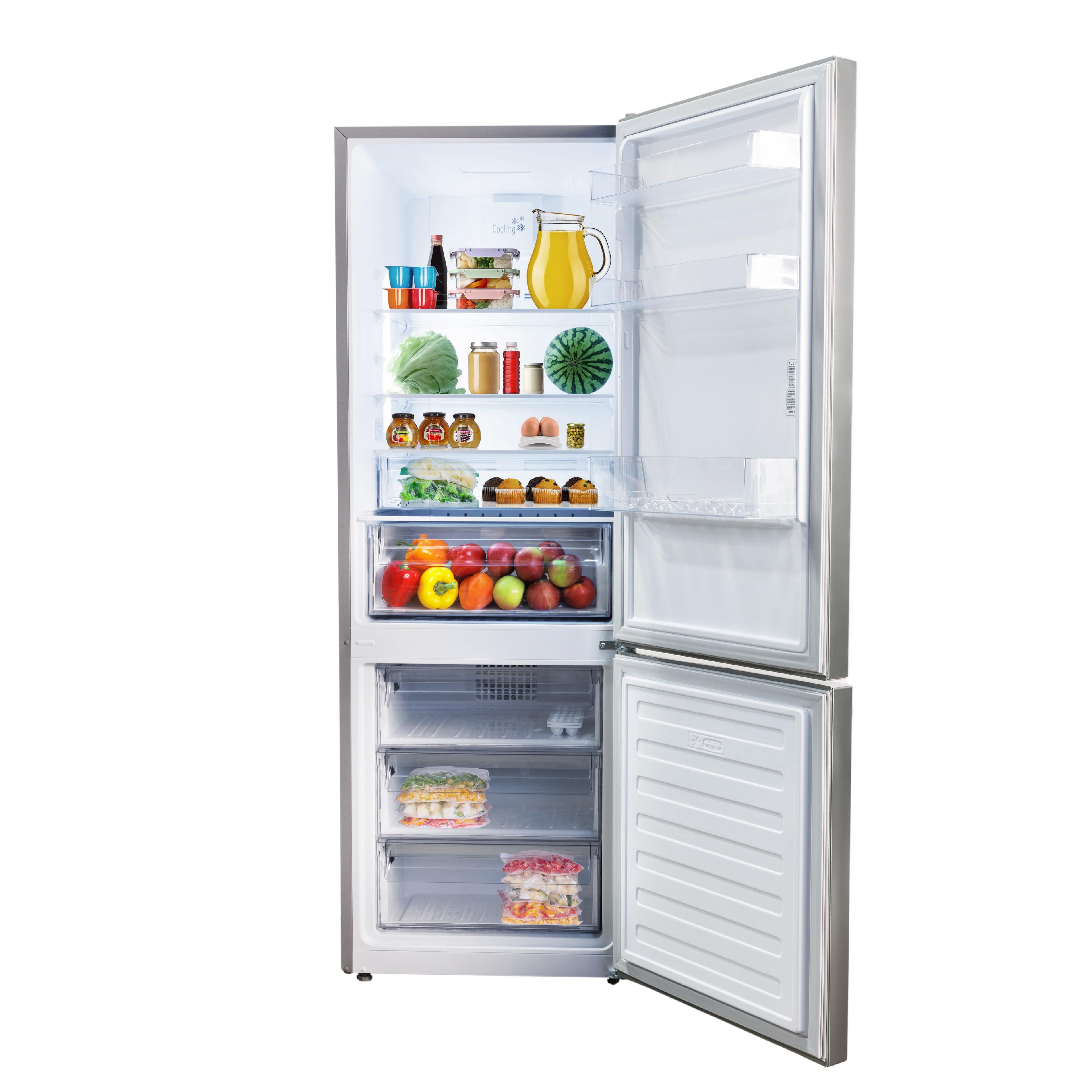  Blomberg 24-inch, 11.43 cu.ft Counter-Depth Bottom Freezer Refrigerator BRFB1045SS IMAGE 2
