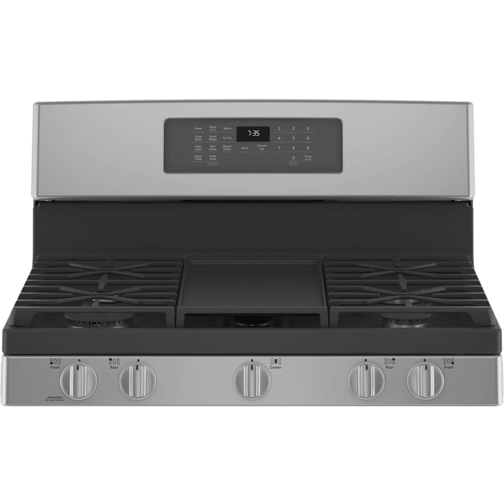  GE 30-inch Freestanding Gas Range with Convection Technology JCGB735SPSS IMAGE 4