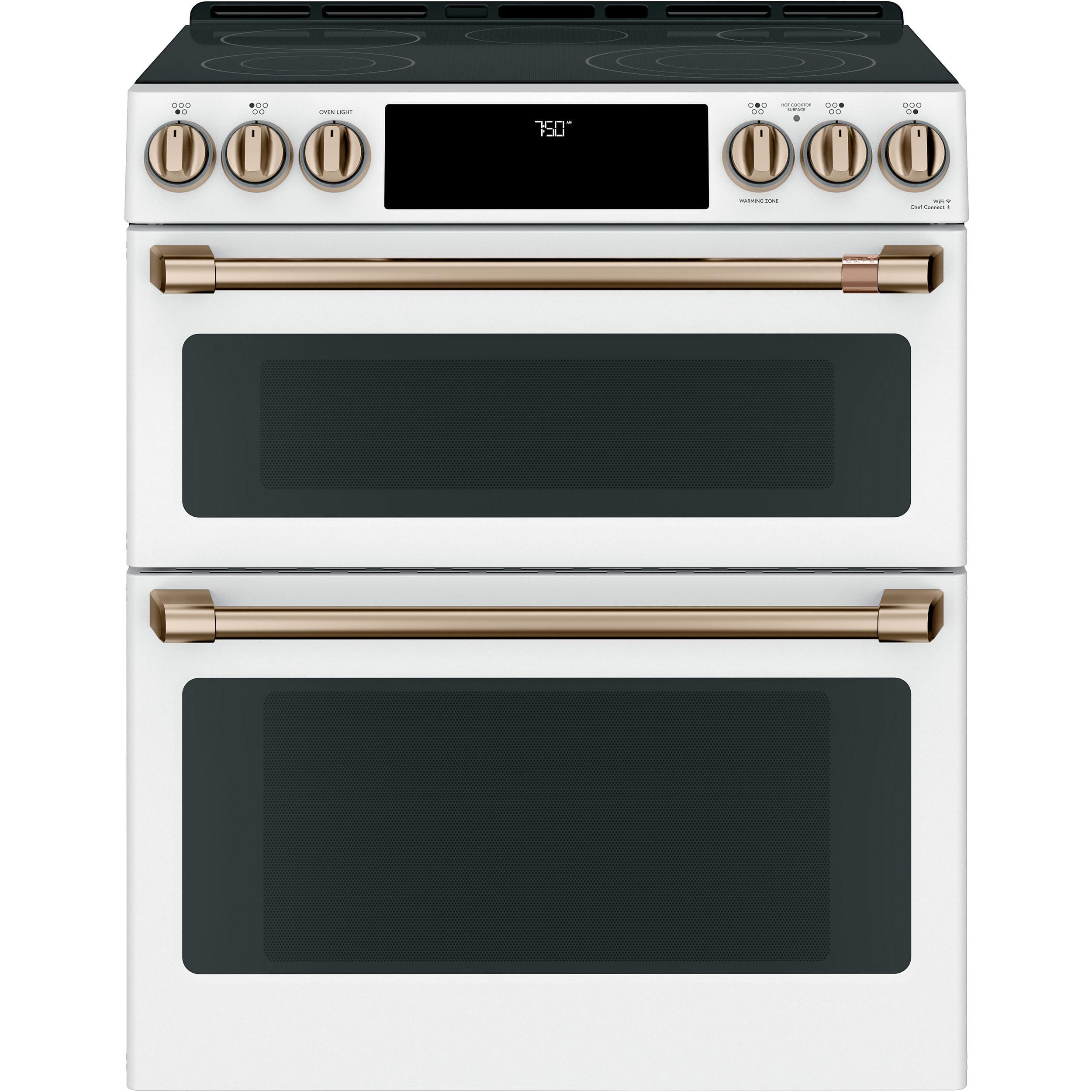  Café 30-inch Slide-in Electric Range with Convection CCES750P4MW2 IMAGE 1