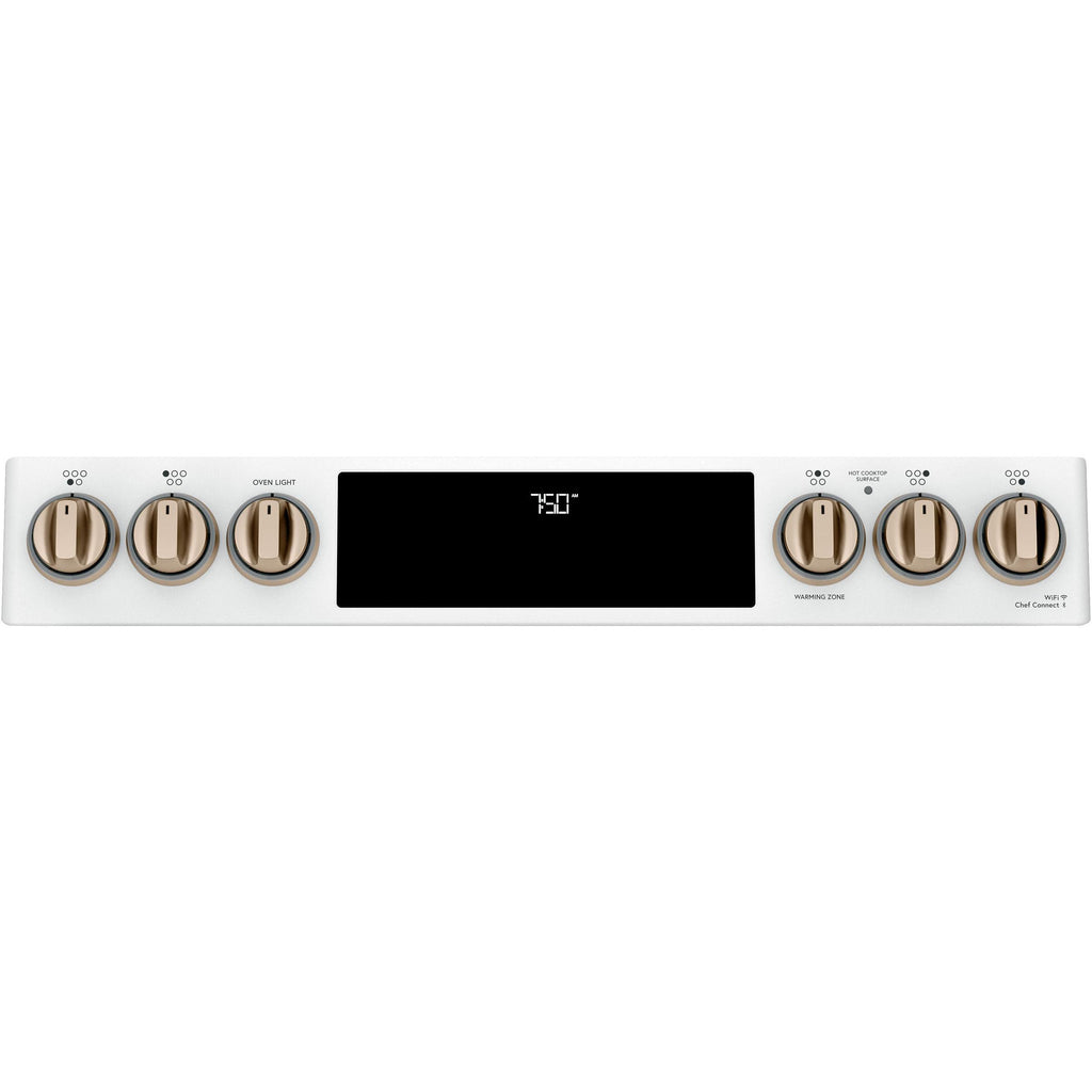  Café 30-inch Slide-in Electric Range with Convection CCES750P4MW2 IMAGE 6