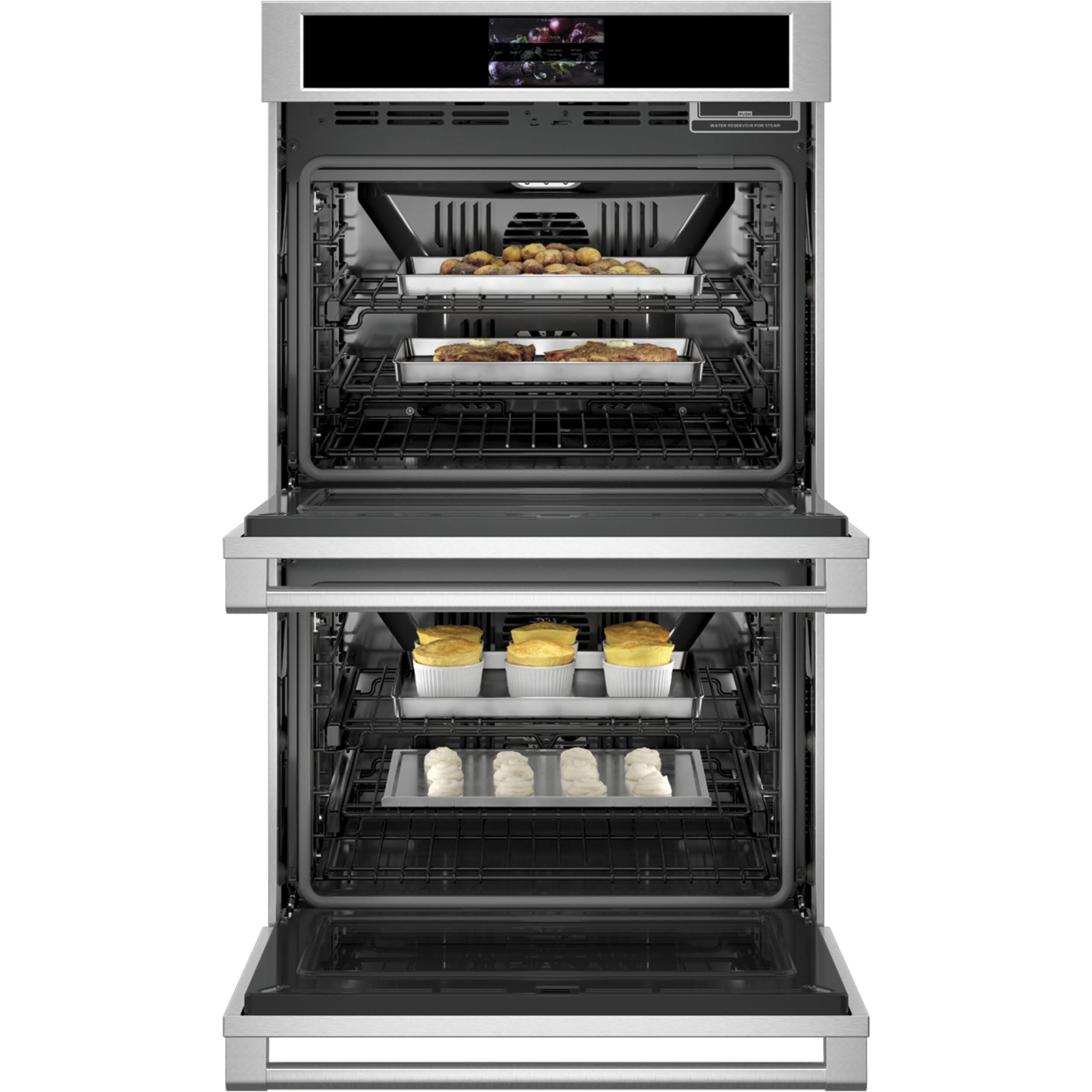  Monogram 30-inch, 10 cu.ft. Built-in Double Wall Oven with Wi-Fi Connect ZTDX1DPSNSS IMAGE 5