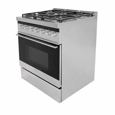  Fisher & Paykel 30-inch Freestanding Gas Range OR30SNDGX IMAGE 2