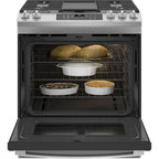  GE 30-inch Slide-in Gas Range with Convection Technology JCGS760SPSS IMAGE 3