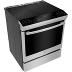  GE Profile 30-inch Slide-in Electric Induction Range with True European Convection Technology PCHS920YMFS IMAGE 5