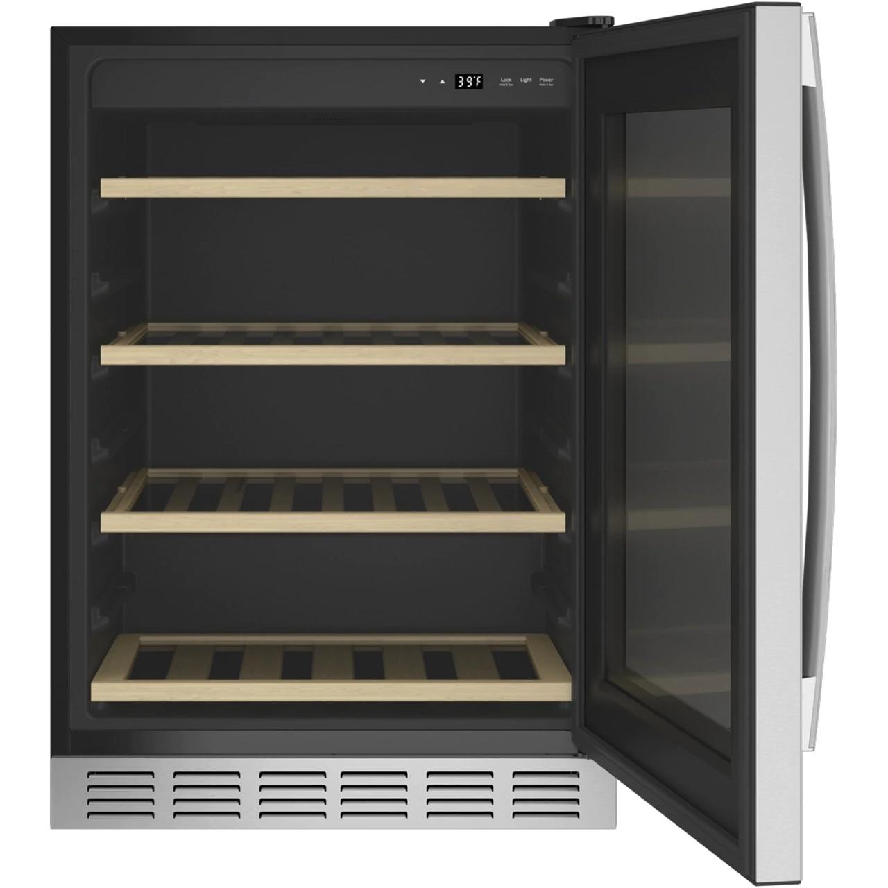  GE Profile 5.1 cu.ft. Freestanding Beverage Center with Digital Temperature Controls PVS06BSPSS IMAGE 2