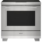  Wolf 36-inch Freestanding Induction Electric Range with Wi-Fi Connect IR36550/S/T IMAGE 1