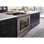  Wolf 36-inch Freestanding Induction Electric Range with Wi-Fi Connect IR36550/S/T IMAGE 3