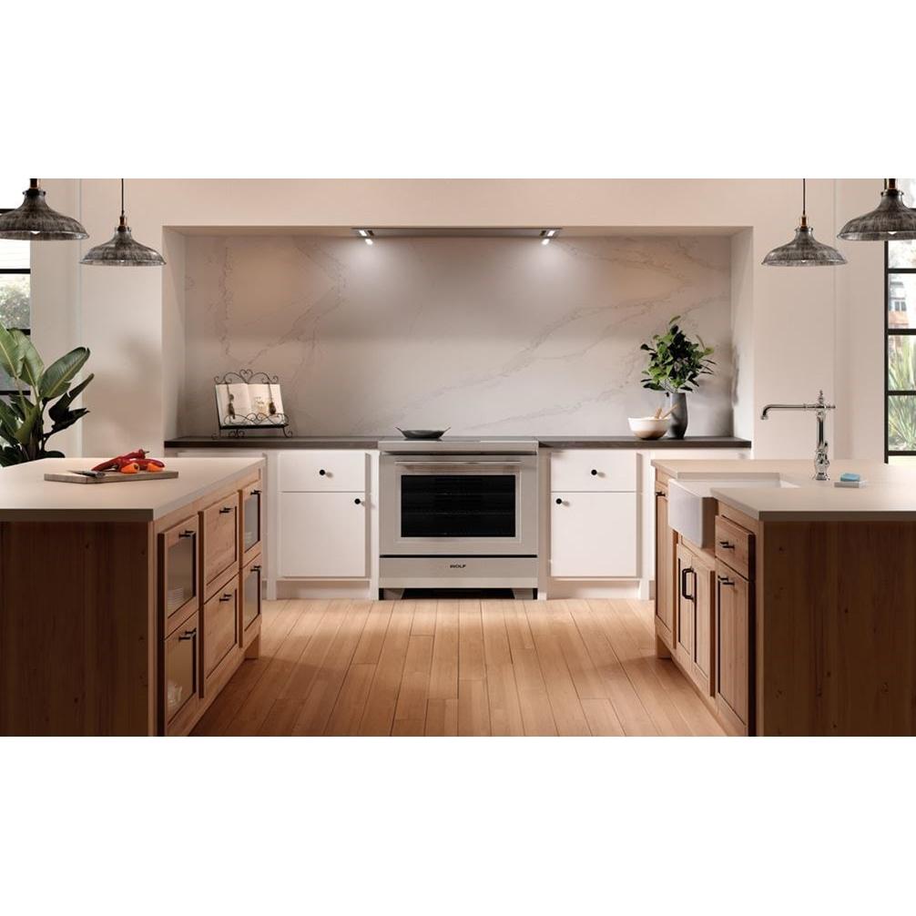 Wolf 36-inch Freestanding Induction Electric Range with Wi-Fi Connect IR36550/S/T IMAGE 4