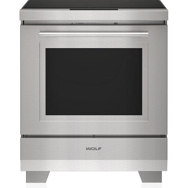  Wolf 30-inch Freestanding Induction Electric Range with Wi-Fi Connect IR30450/S/T IMAGE 1