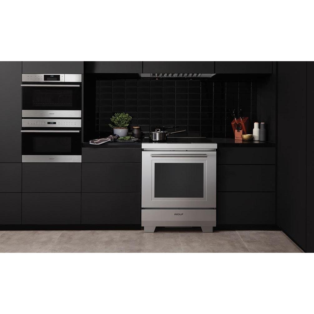  Wolf 30-inch Freestanding Induction Electric Range with Wi-Fi Connect IR30450/S/T IMAGE 6