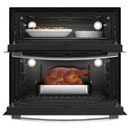  GE Profile 30-inch Built-In Wall Oven with Twin Flex Convection PTS9200SNSS IMAGE 3