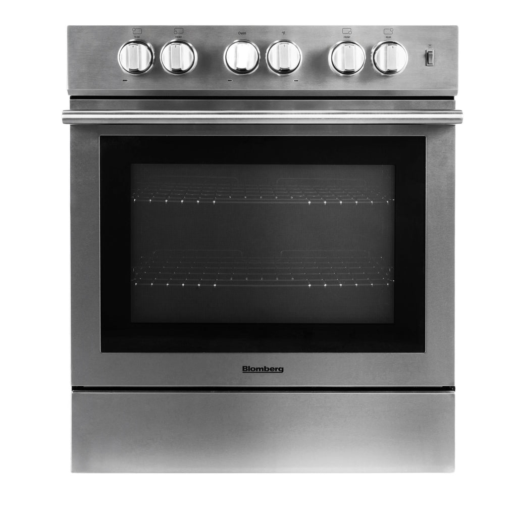  Blomberg 30-inch Freestanding Electric Range with Convection Technology BERU30422CSS IMAGE 1