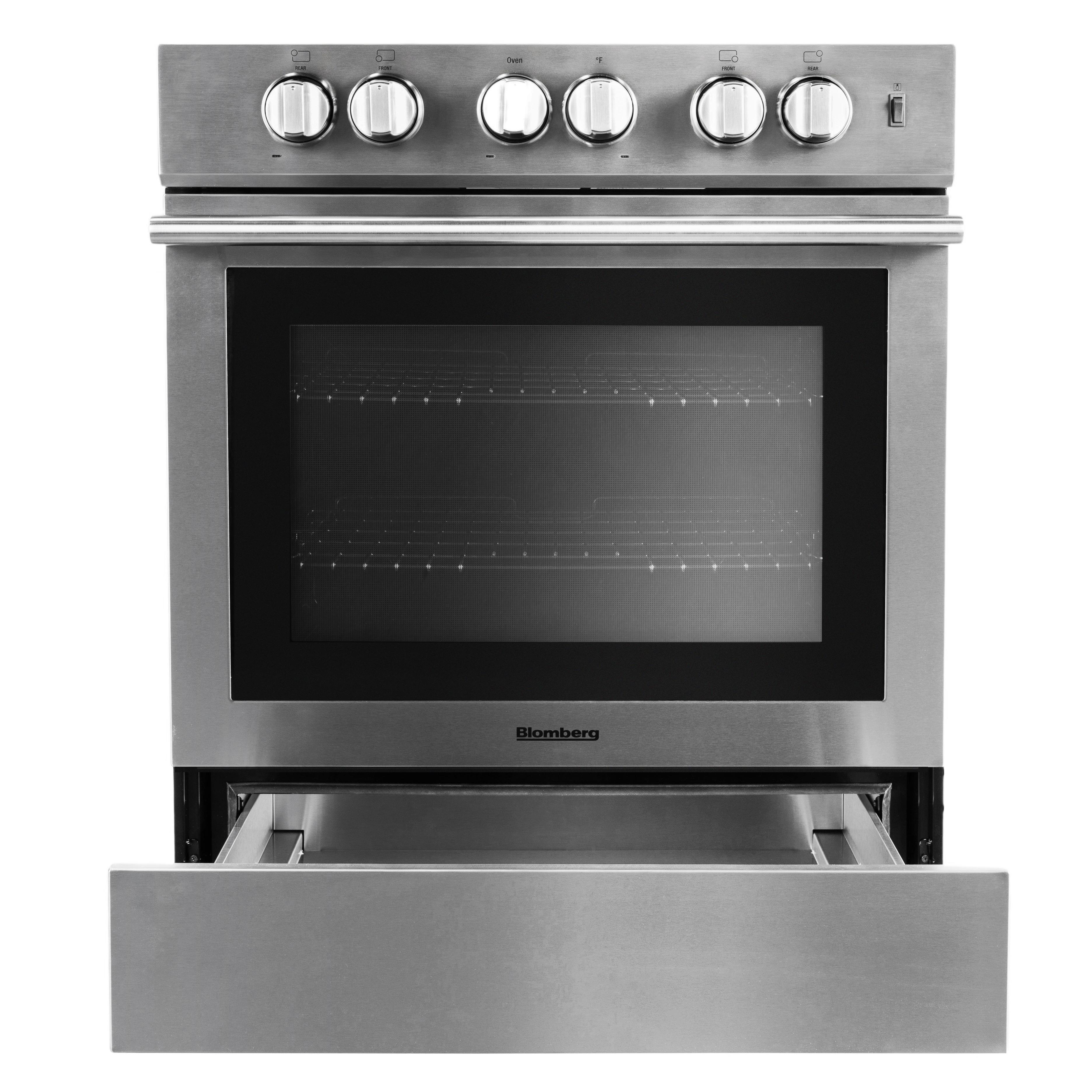  Blomberg 30-inch Freestanding Electric Range with Convection Technology BERU30422CSS IMAGE 4